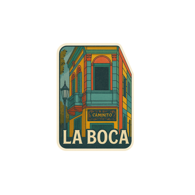 Pegatina La Boca
