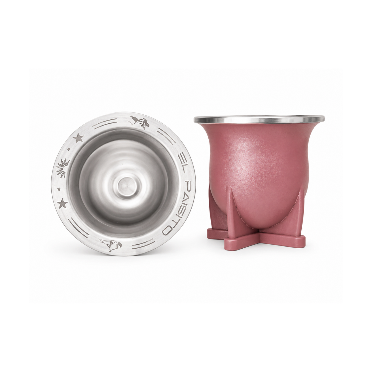 Mate El Paisito Camionero TANGO acero inoxidable 280 ml