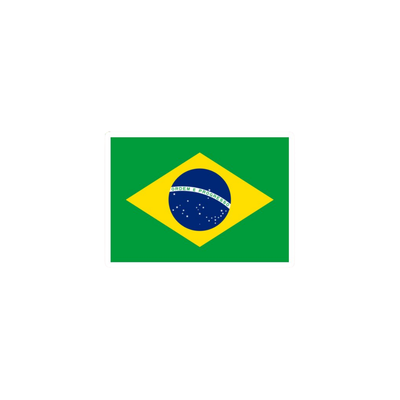 Pegatina Bandera Brasil