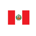 Pegatina Bandera Peru