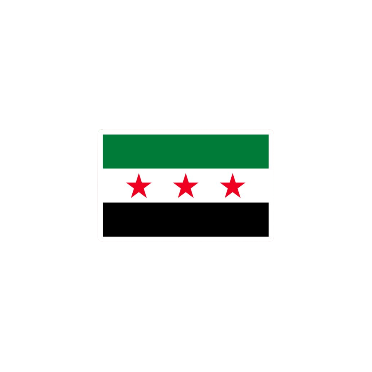 Pegatina Bandera Siria