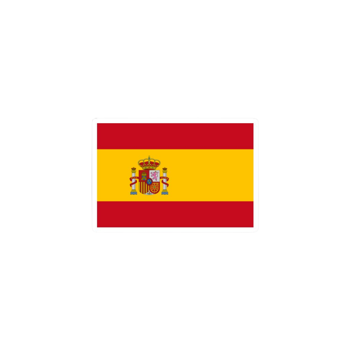 Pegatina Bandera España