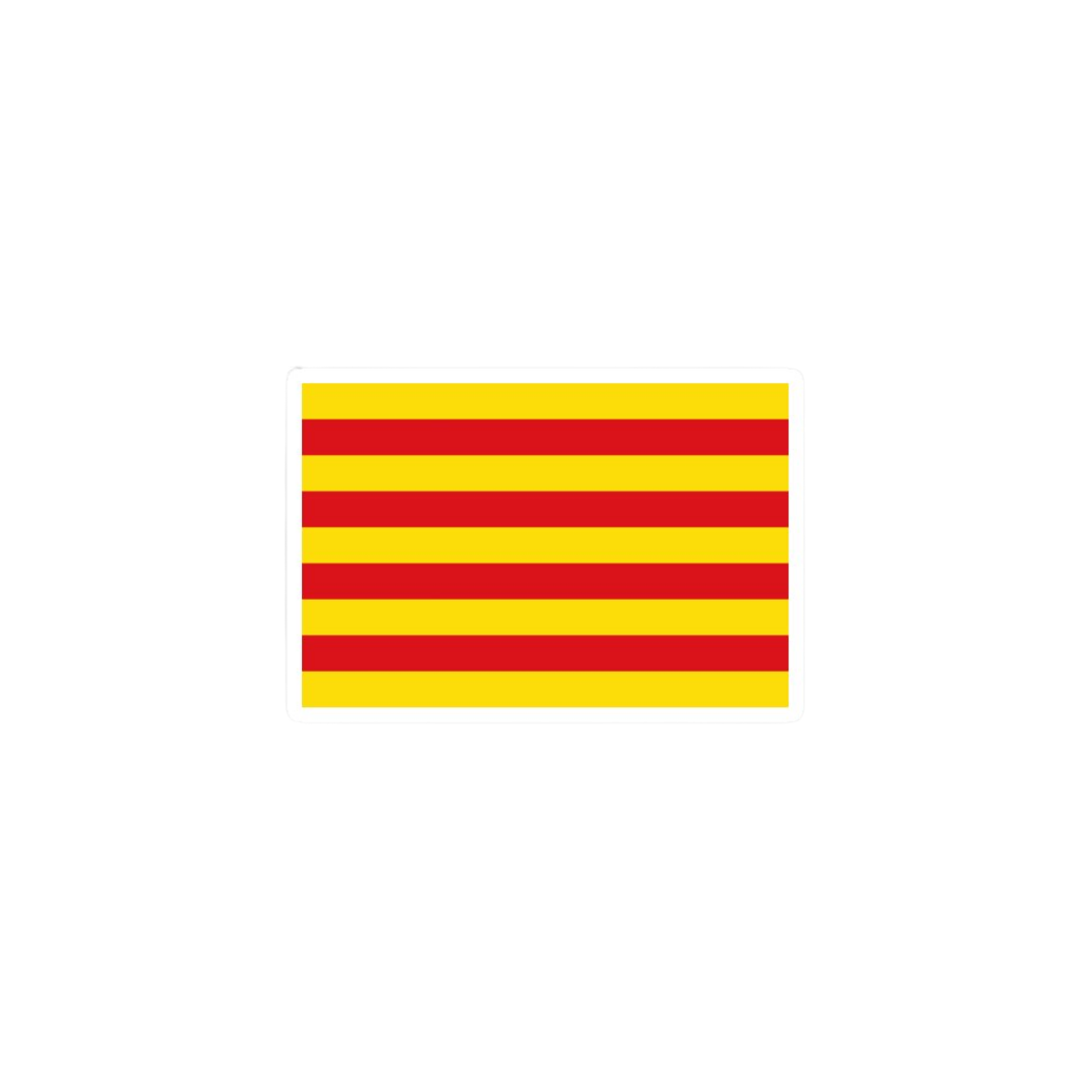 Pegatina Bandera Cataluña