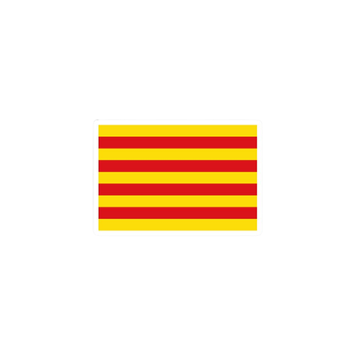 Pegatina Bandera Cataluña