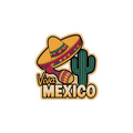 Pegatina "Viva México"