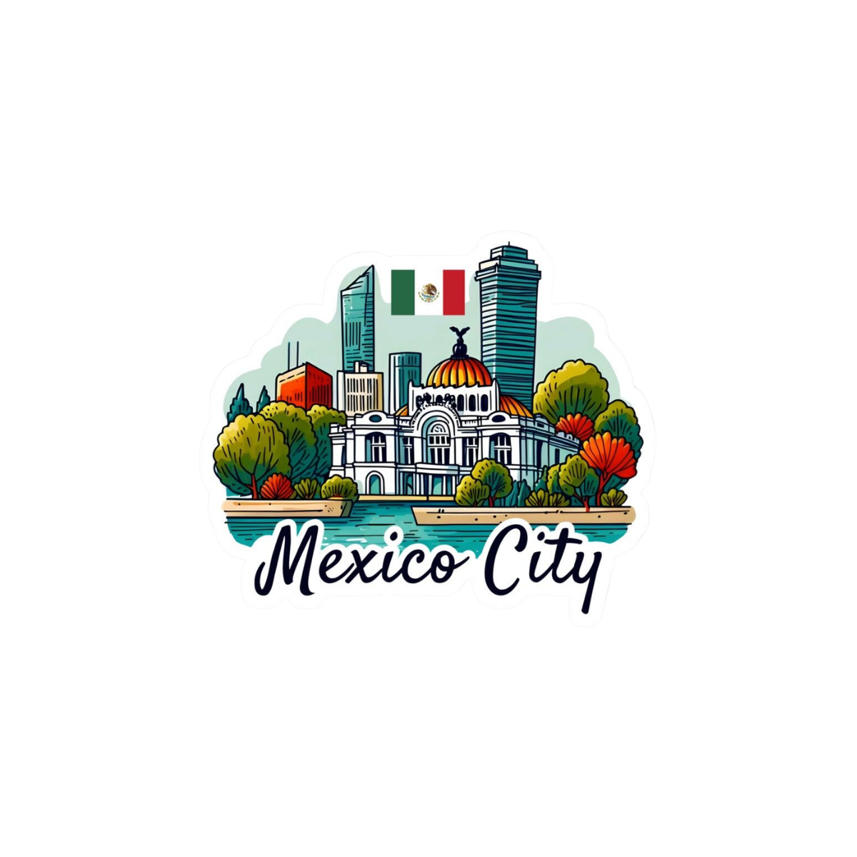 Pegatina México City