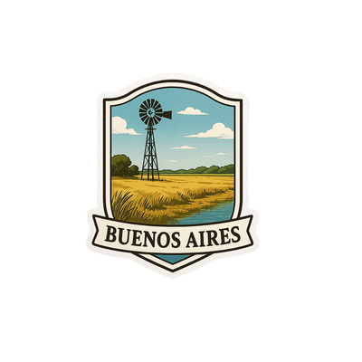 Pegatina Paisaje Buenos Aires