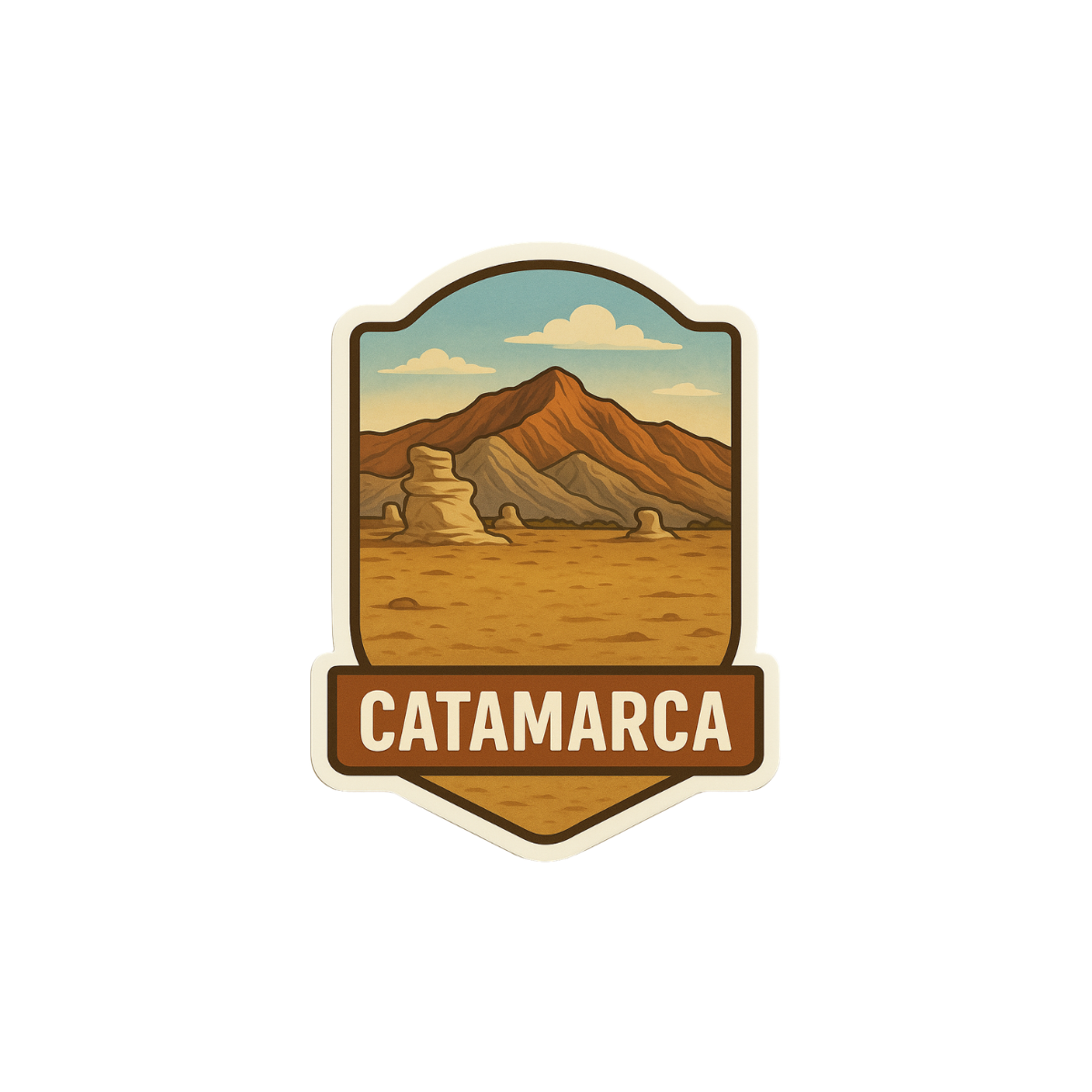 Pegatina Paisaje Catamarca