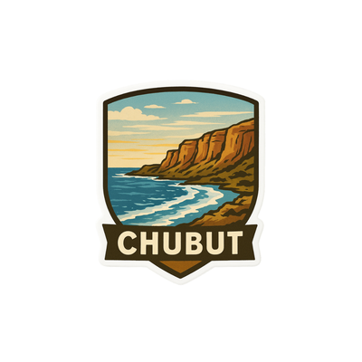 Pegatina Paisaje Chubut