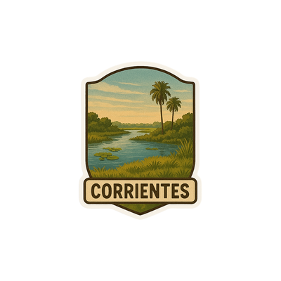 Pegatina Paisaje Corrientes