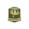 Pegatina Paisaje Misiones