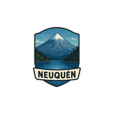 Pegatina Paisaje Neuquén