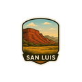 Pegatina Paisaje San Luis