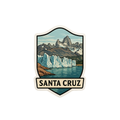 Pegatina Paisaje Santa Cruz