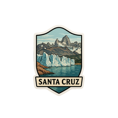 Pegatina Paisaje Santa Cruz
