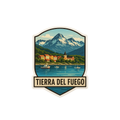 Pegatina Paisaje Tierra del Fuego