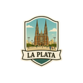 Pegatina Paisaje La Plata