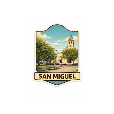 Pegatina Paisaje San Miguel