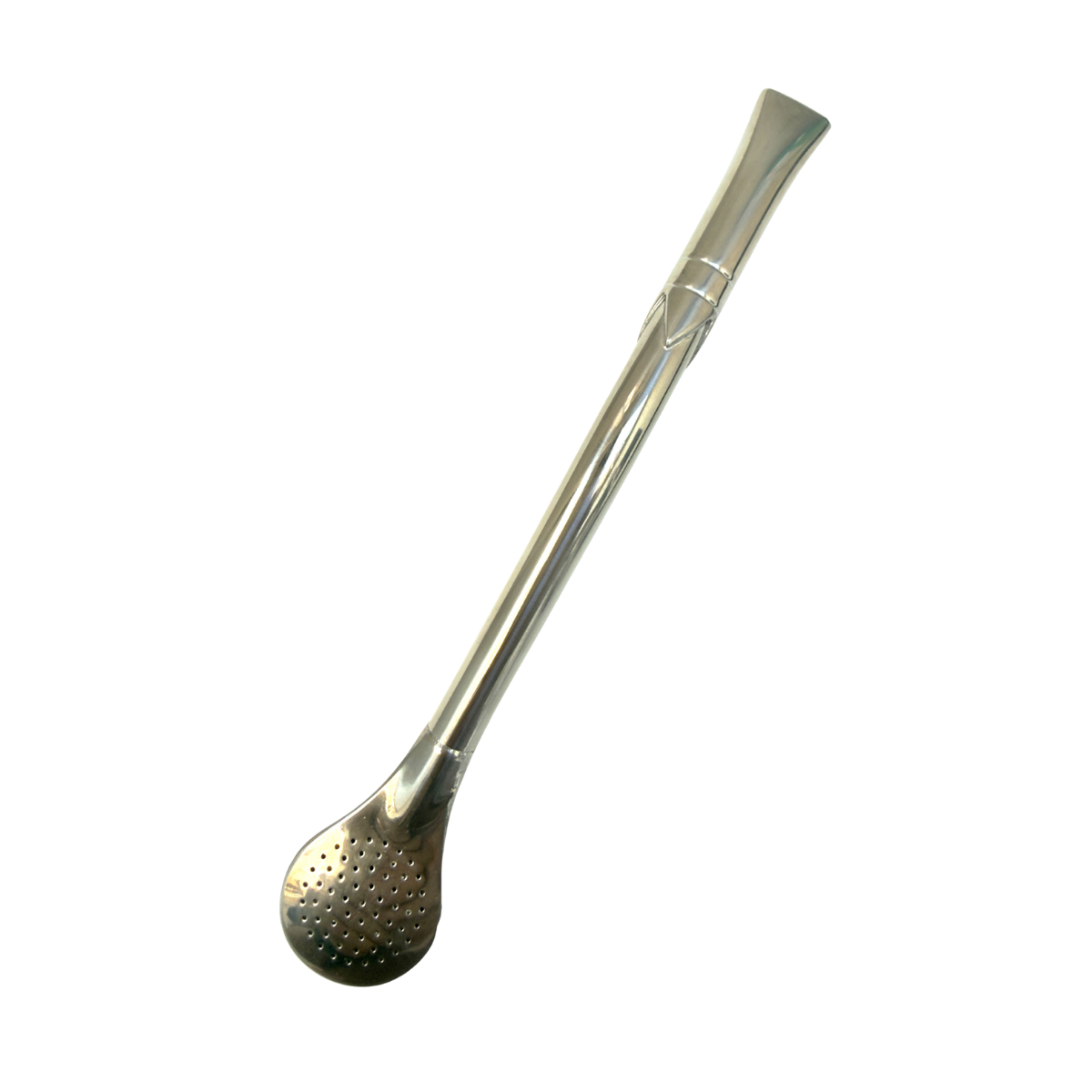 Bombilla Pico de Rey Acero Inoxidable 19cm