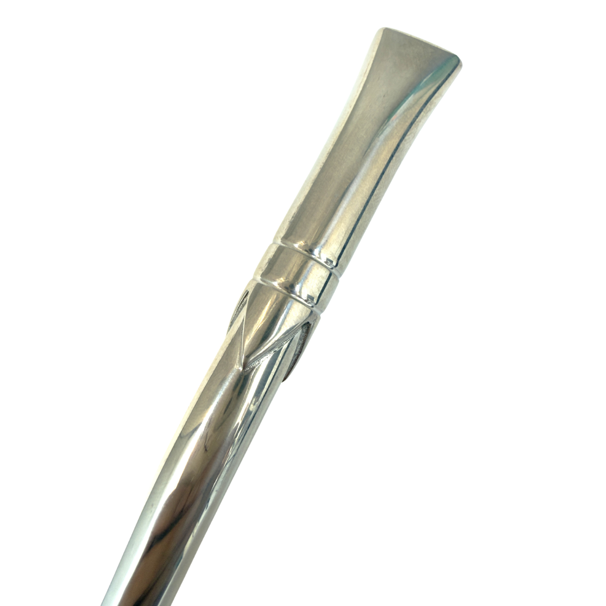 Bombilla Pico de Rey Acero Inoxidable 19cm