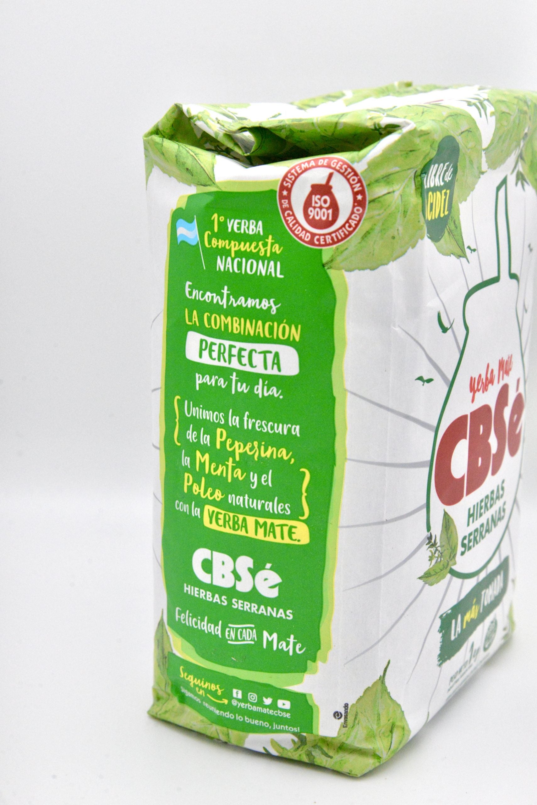 Yerba Mate CBSE Hierbas Serranas 500 gr