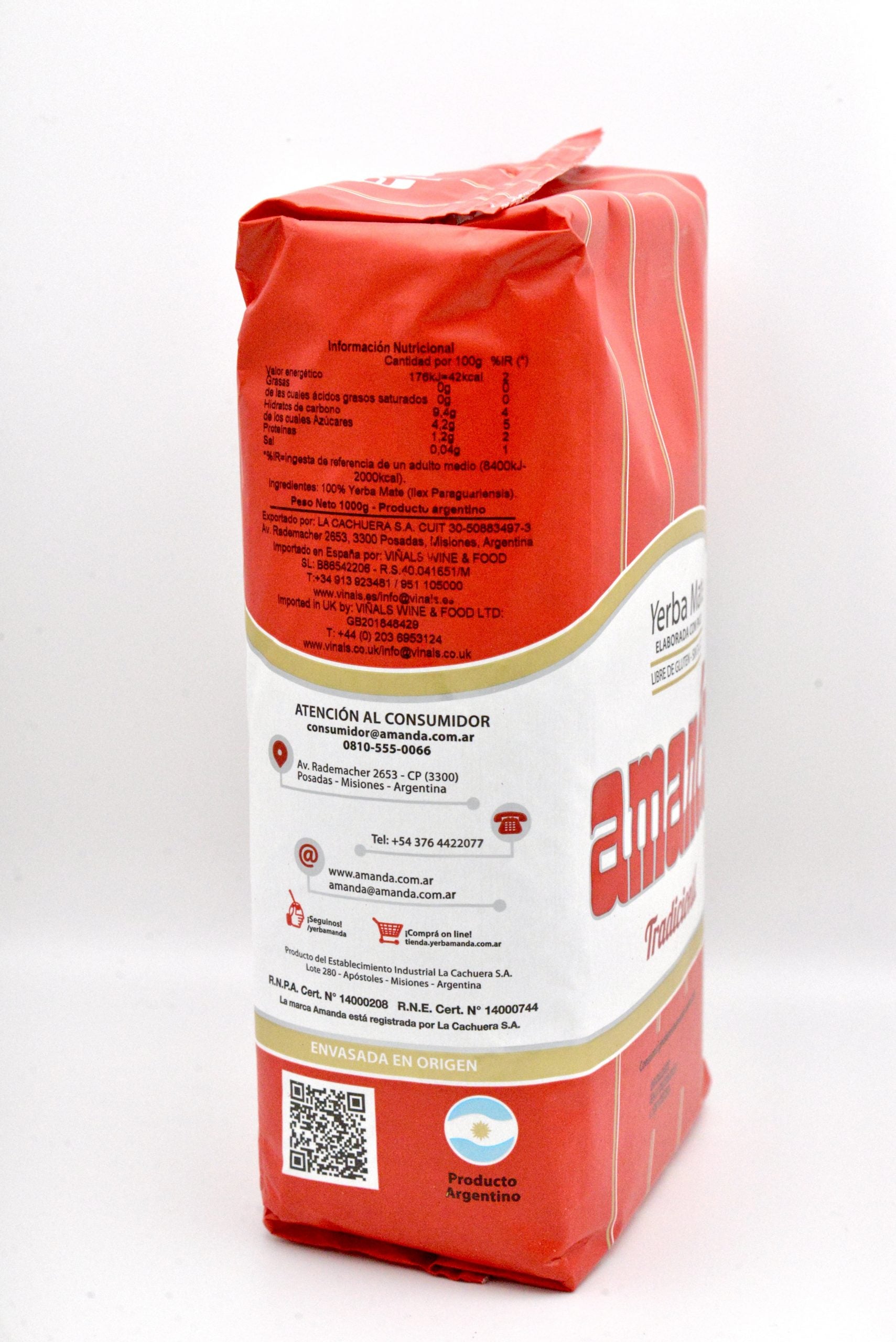 Yerba Mate Amanda Tradicional 1 Kg