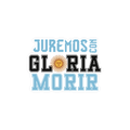 Pegatina "Juremos Con Gloria Morir"