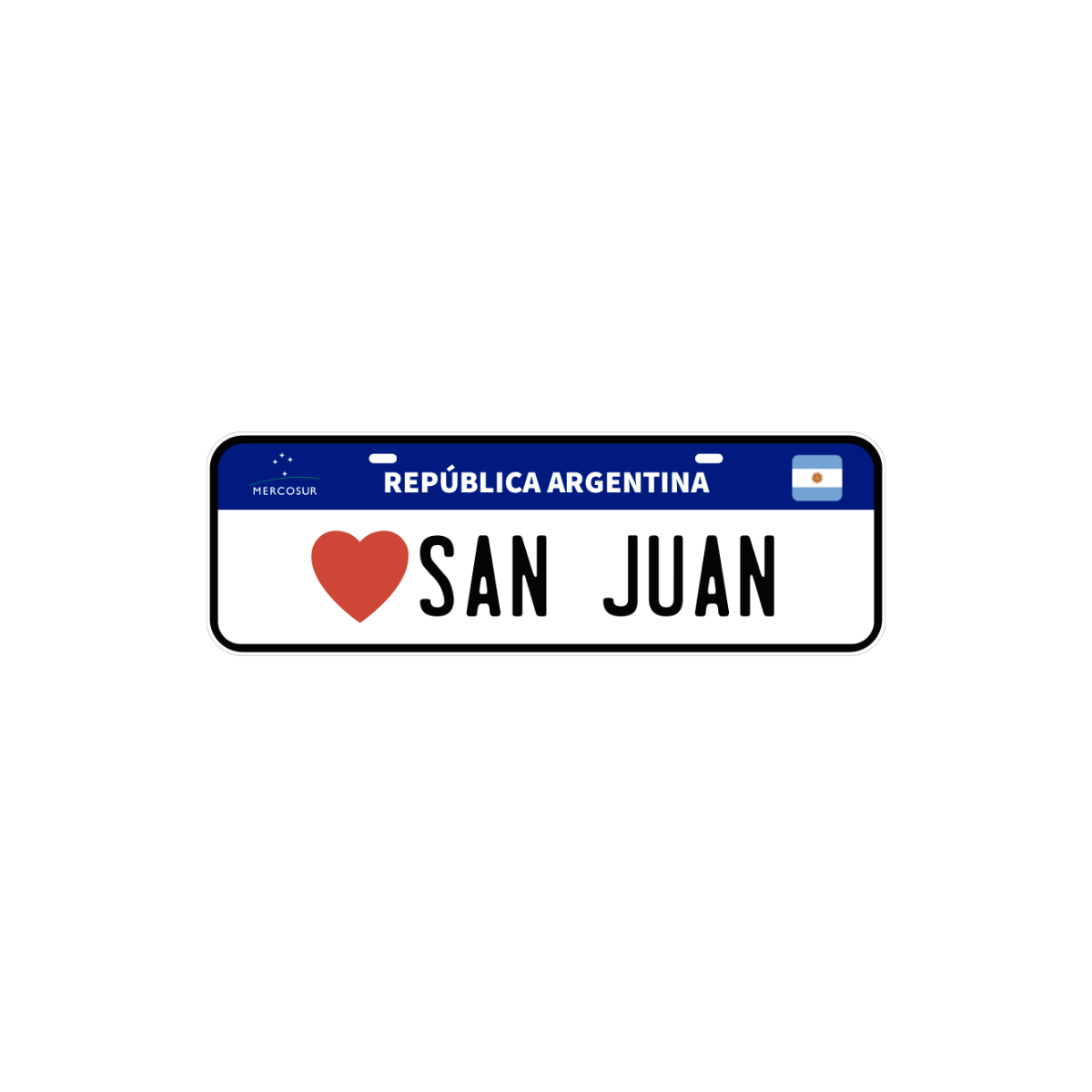 Pegatina Patente San Juan
