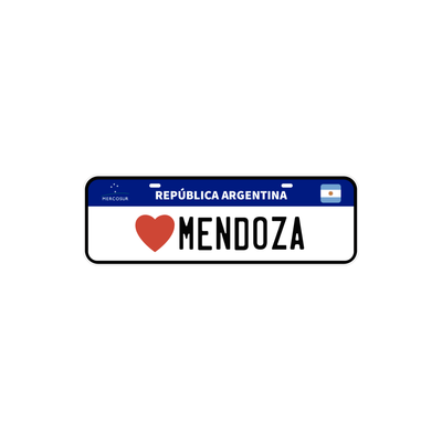 Pegatina Patente Mendoza