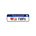 Pegatina Patente La Pampa