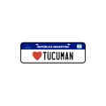 Pegatina Patente Tucuman