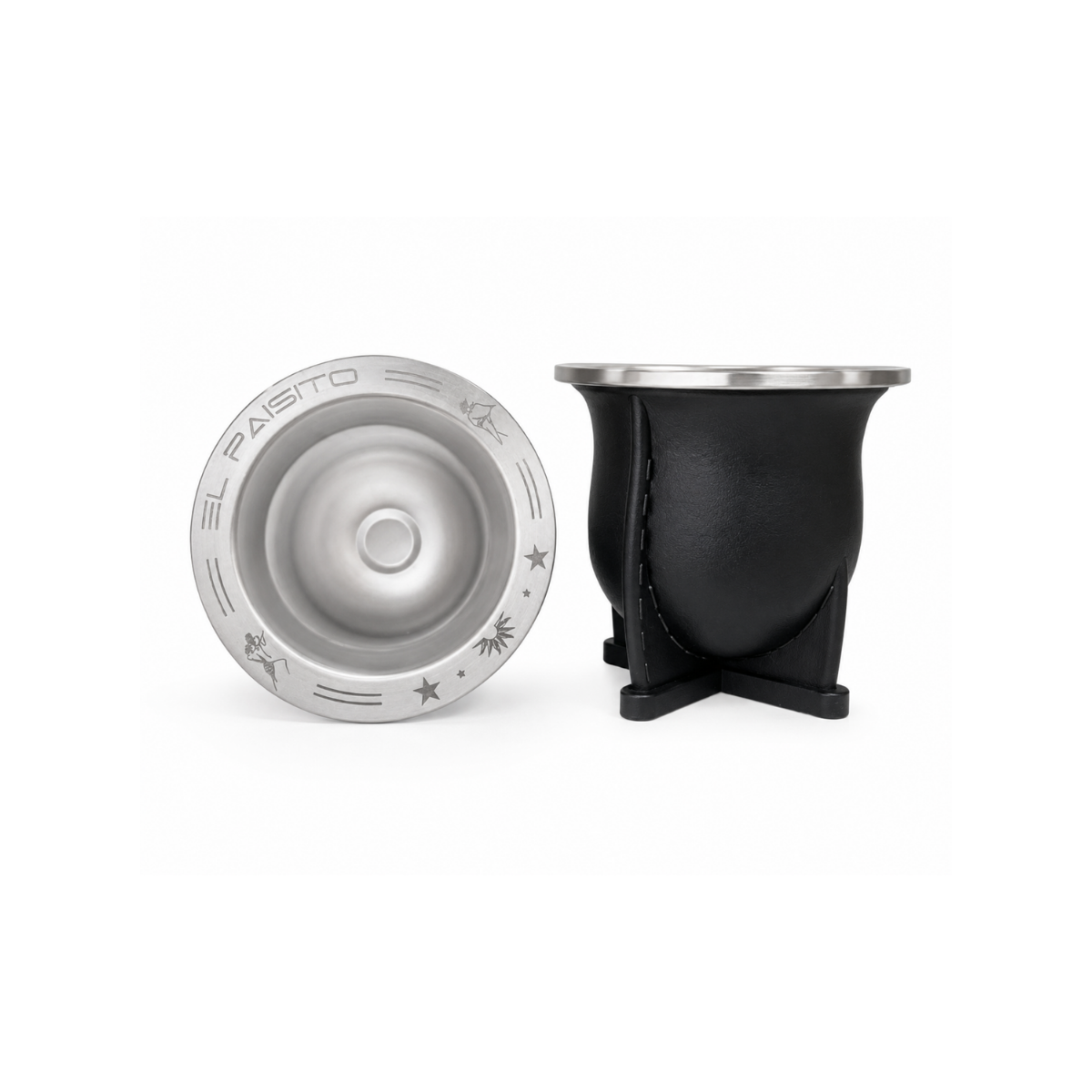 Mate El Paisito Camionero TANGO acero inoxidable 280 ml