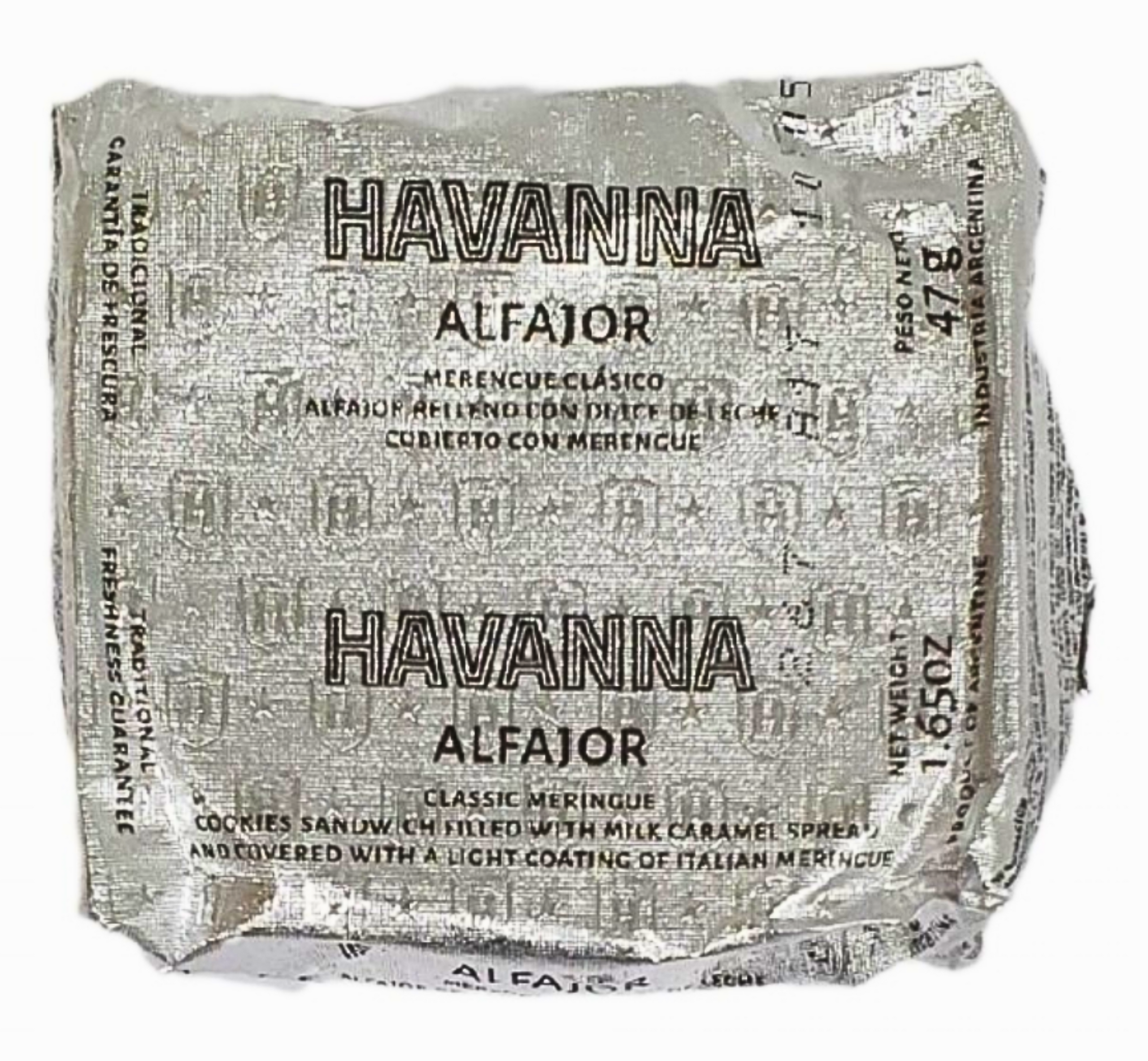 Alfajor Havanna Merengue Unidad