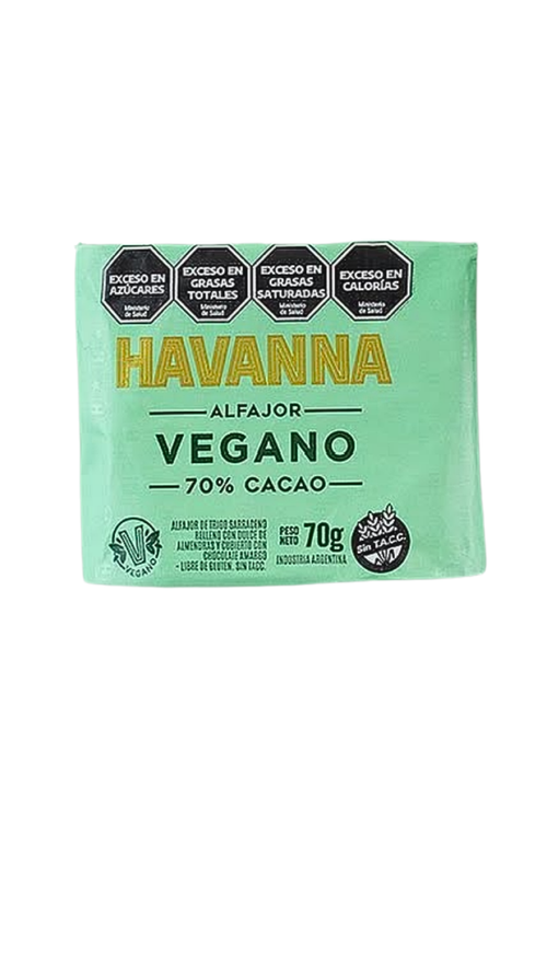 Alfajor Havanna Vegano Unidad