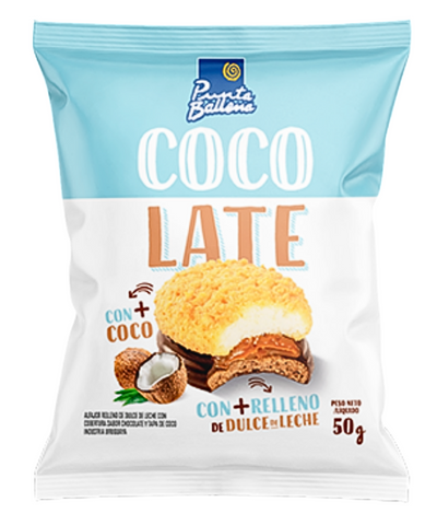 Alfajor Punta Ballena Coco Late 50g