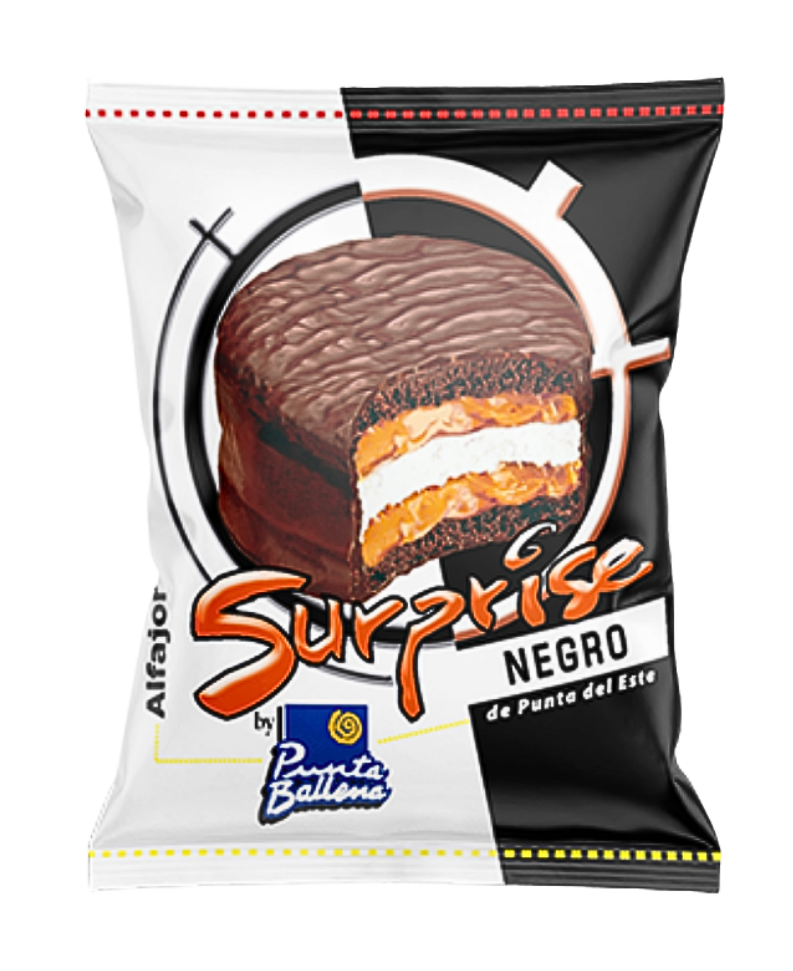 Alfajor Punta Ballena Surprise Negro 60 gr