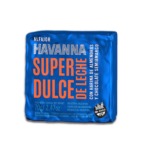 Alfajor Havanna Super Dulce de Leche unidad