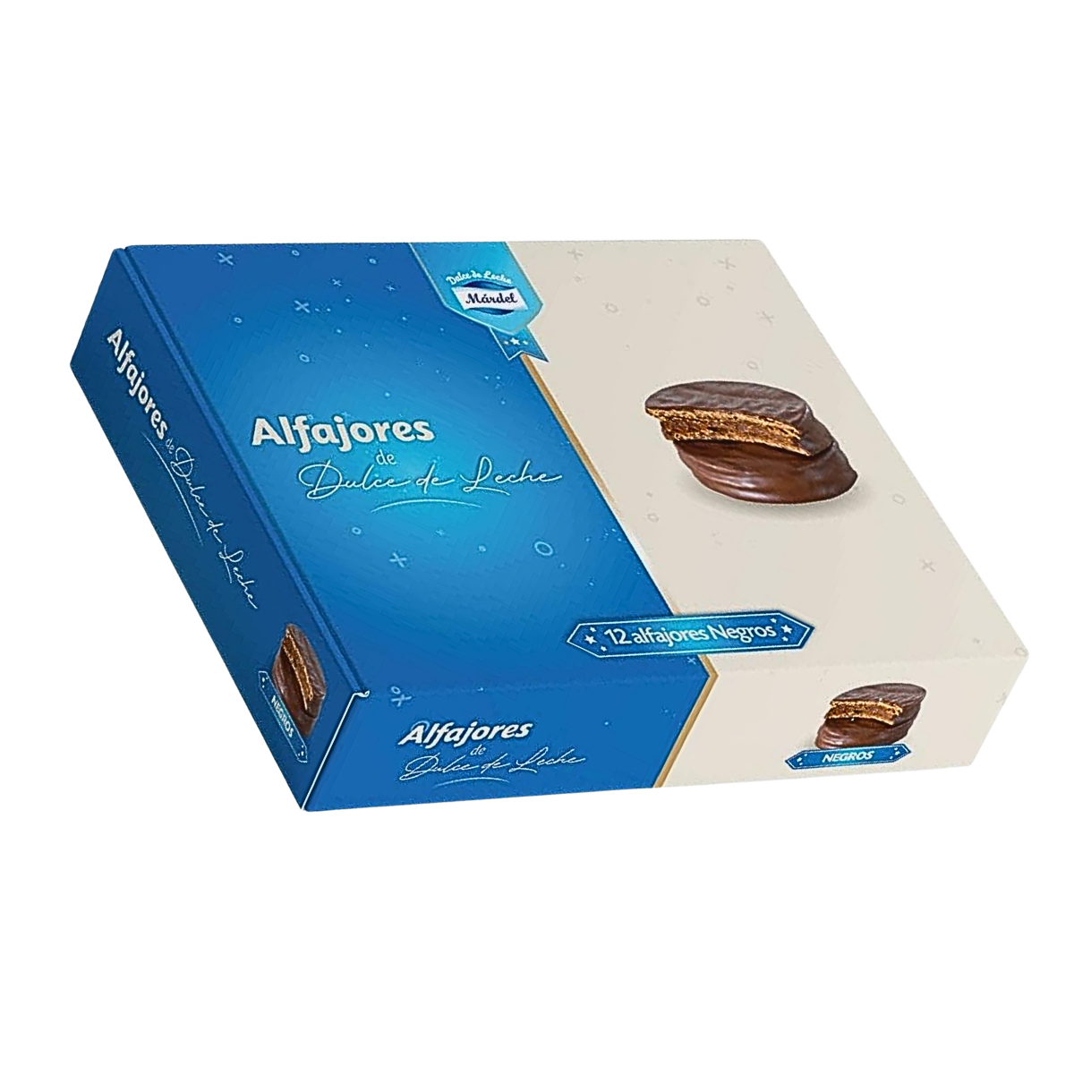 Alfajores Negros Márdel x 12 unidades (Caja)