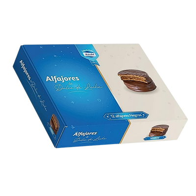 Alfajores Negros Márdel x 12 unidades (Caja)