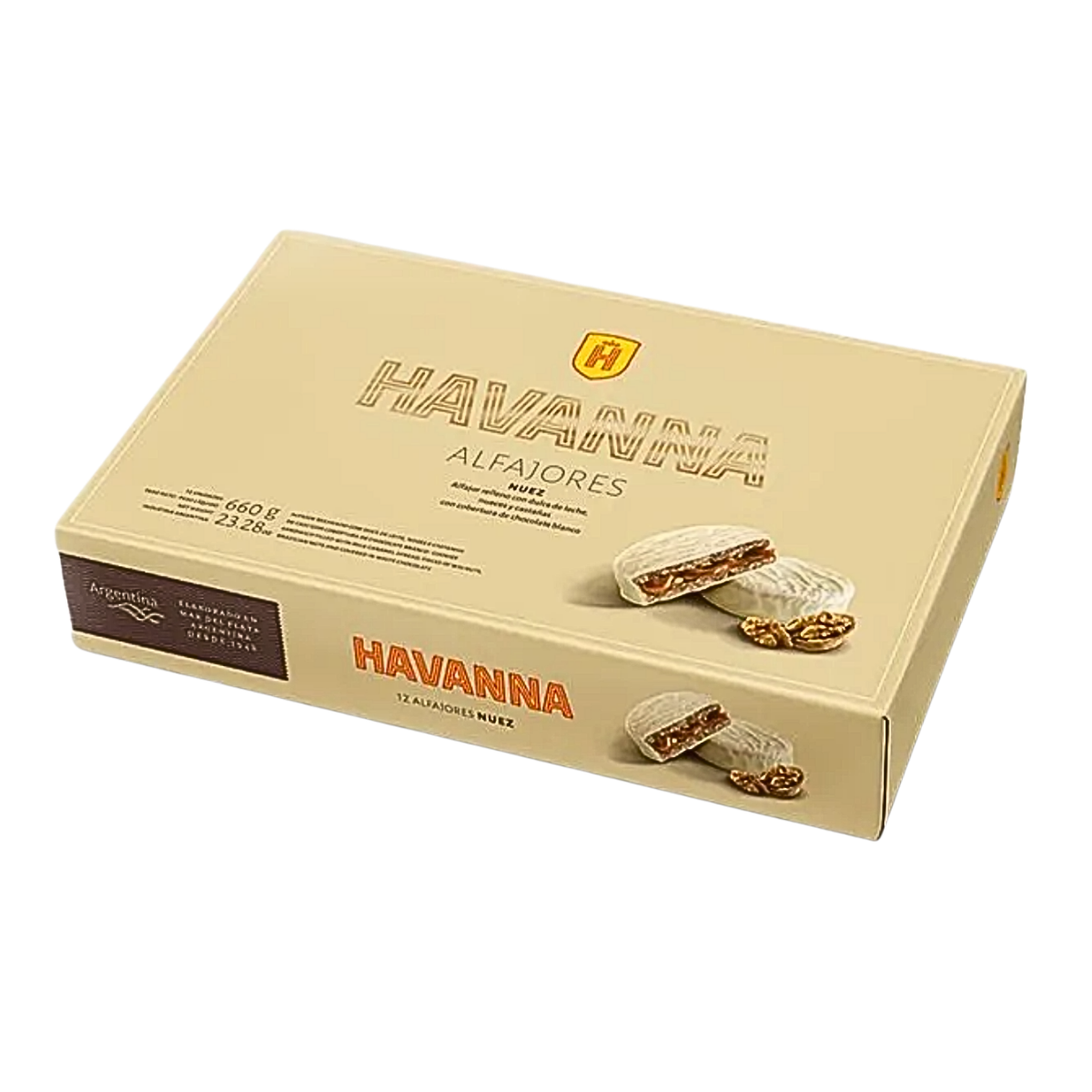 Caja Havanna Nuez x12 unidades ( Caja)