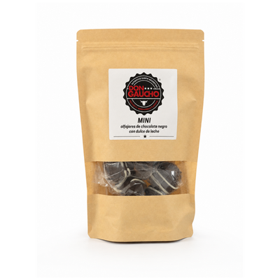 Mini Alfajores Don Gaucho Chocolate Negro x 7 unidades