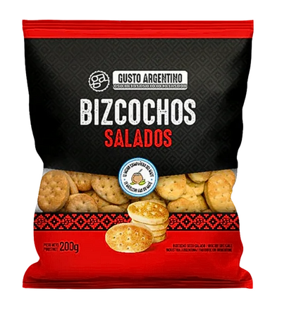 Bizcochos Gusto Argentino Salados 200 gr