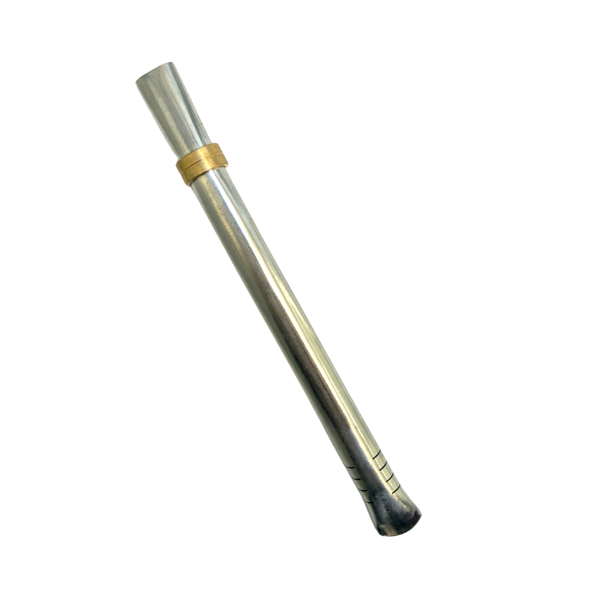 Bombilla Chata Acero Inoxidable 16cm