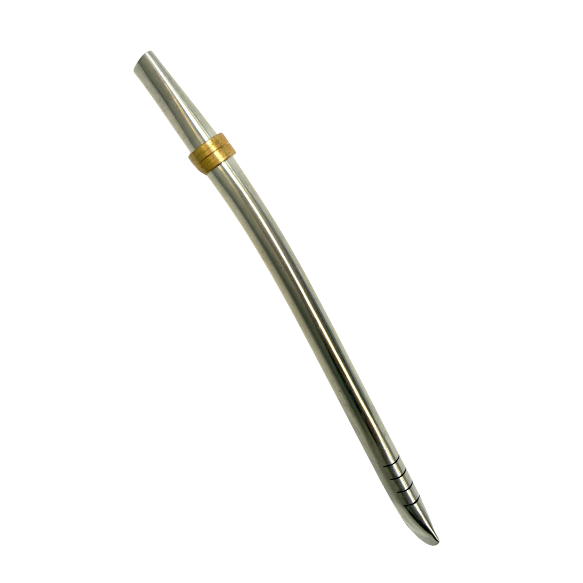 Bombilla Chata Acero Inoxidable 16cm