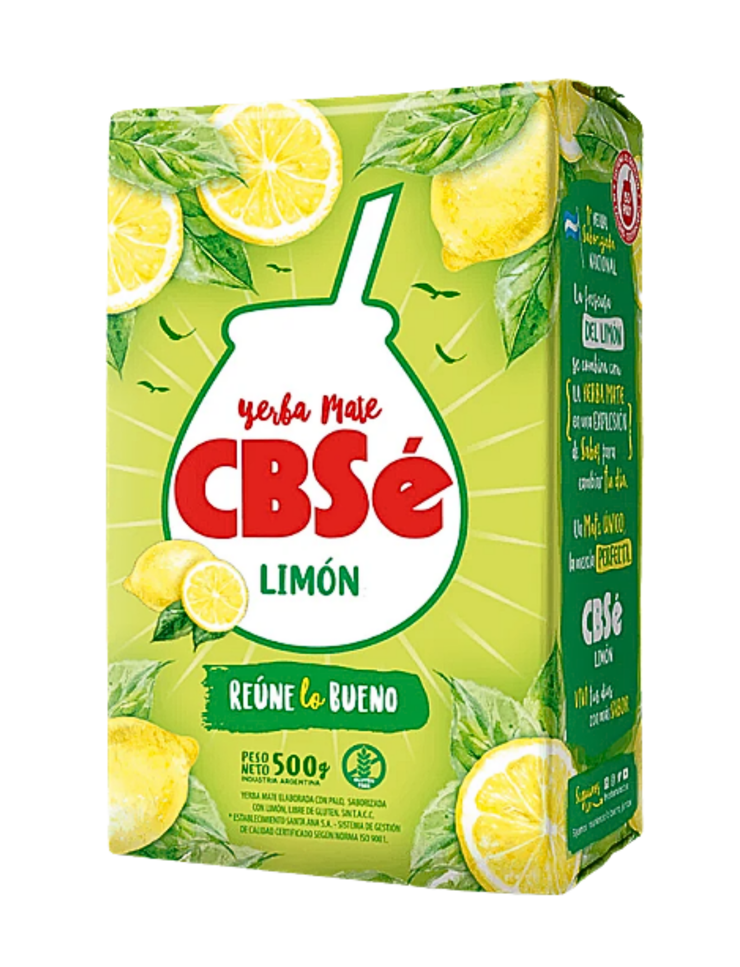Yerba Mate CBSE Limón 500 gr