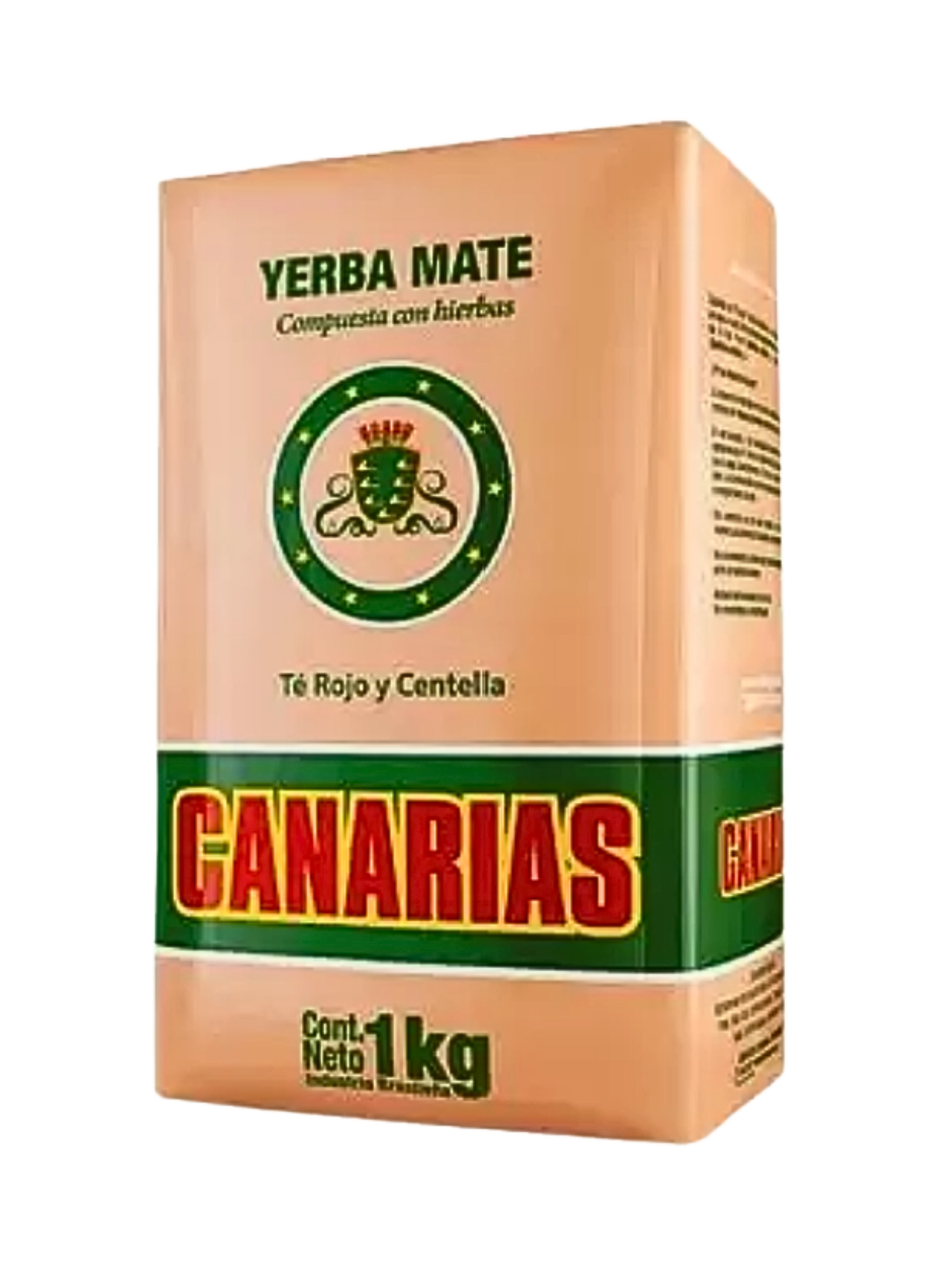 Yerba Mate Canarias Té Rojo y Centellas 1kg