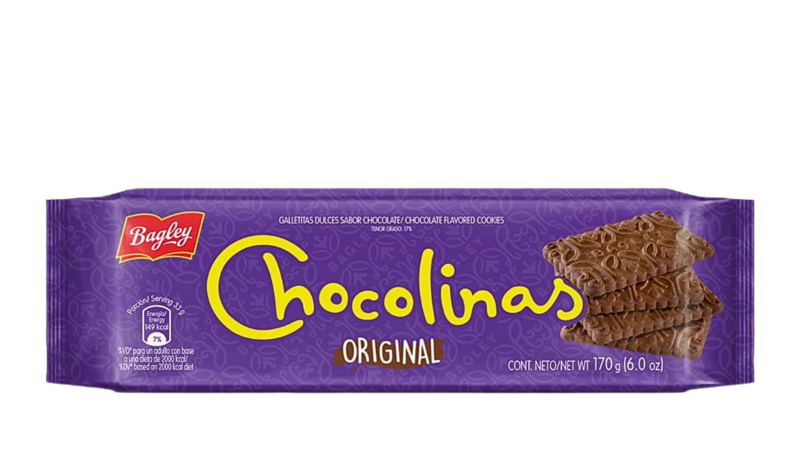Galletitas Chocolinas 170 gr