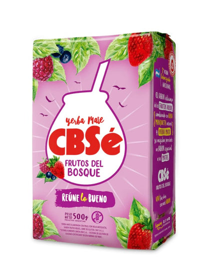 Yerba Mate CBSE Frutos del bosque 500g