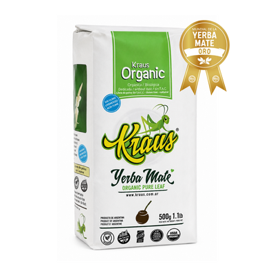 Yerba Mate Kraus Pure Leaf Organic 500g