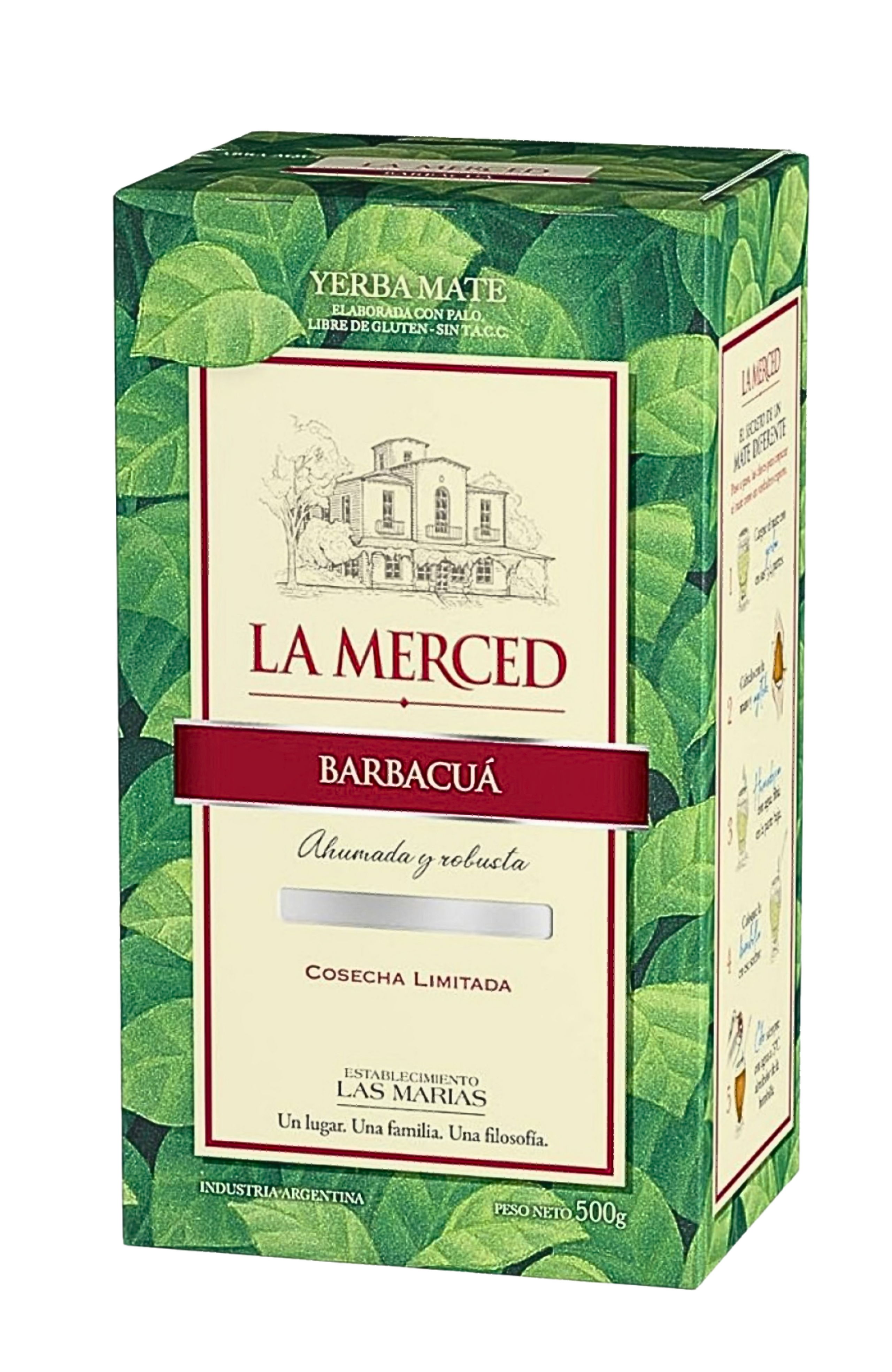 Yerba Mate La Merced Barbacuá 500 gr